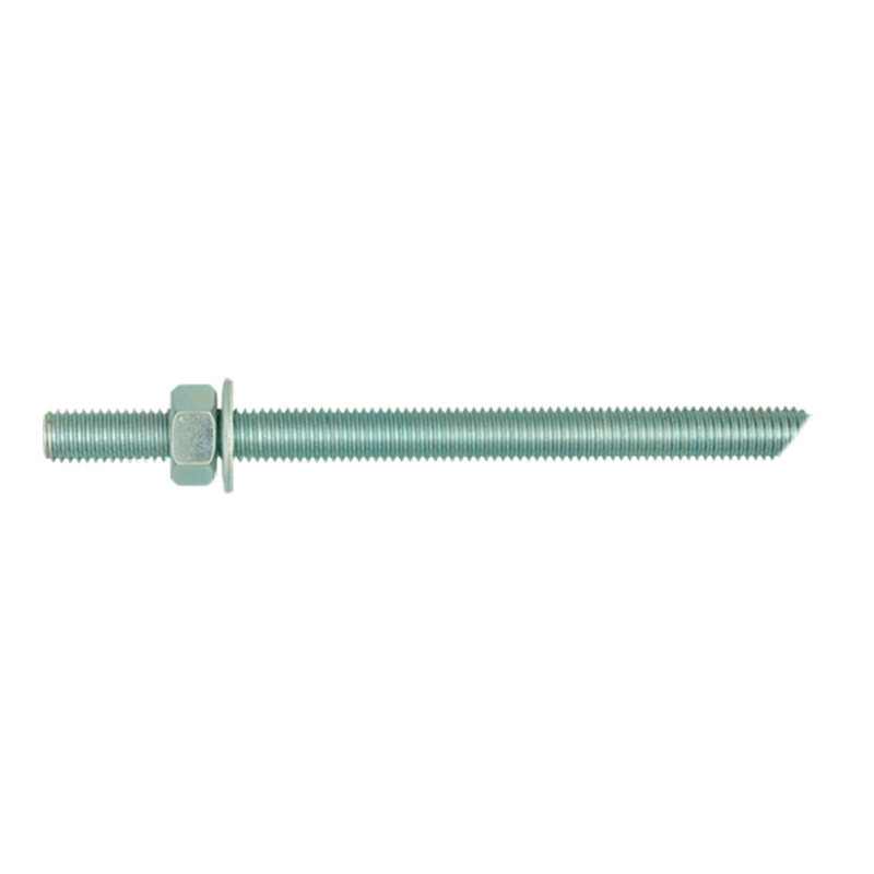 R-STUDS-24300FL-ZF Шпилька резьбовая метрическая - класс стали 5.8, плоская, покрытие Delta Protekt KL101